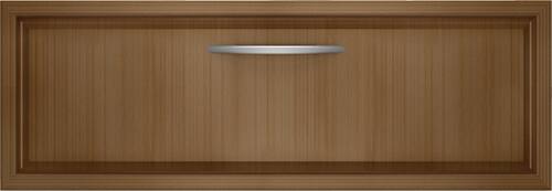 Front. KitchenAid - 30" Warming Drawer - Custom Panel Ready.