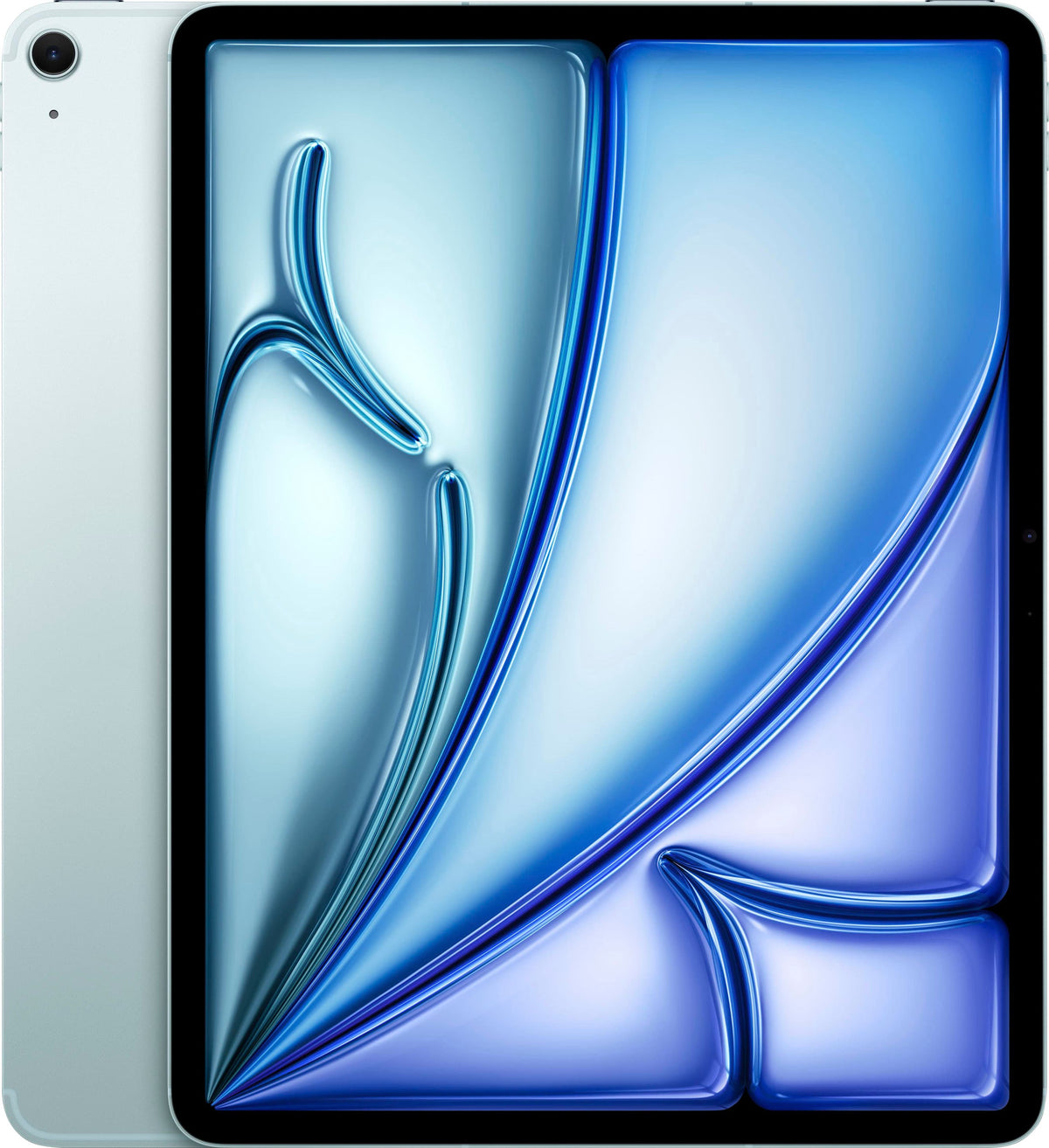 Apple - 13-inch iPad Air M4 chip Wi-Fi + Cellular 256GB - Blue (Verizon)