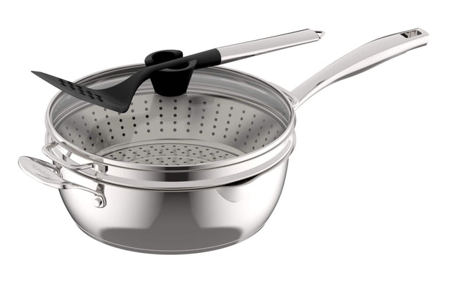Alt View 11. Cuisinart - Preferred Pan 4-Pc Set - Stainless Steel.
