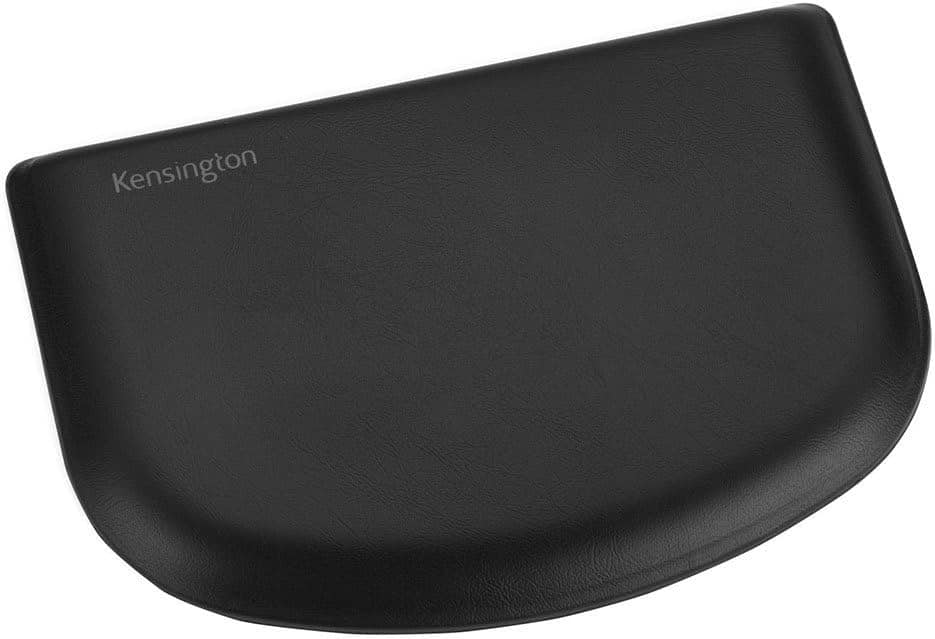 Kensington - ErgoSoft Wrist Rest for Slim Mouse & Trackpad, Ergonomic Support Cushion for Comfort (K52803WW) - Black