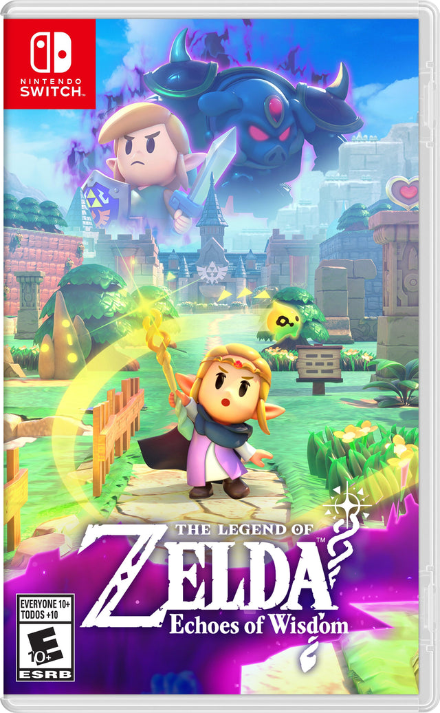 B NINTENDO SWITCH.. THE LEGEND OF ZELDA: ECHOES OF WISDOM  10+ ESRB