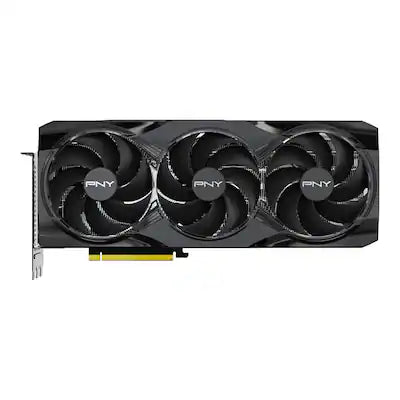 PNY - NVIDIA GeForce RTX 5080 Overclocked 16GB GDDR7 PCI Express 5.0 Graphics Card with Triple Fan