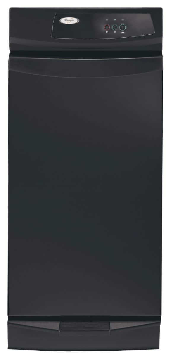 Whirlpool - 1.4 Cu. Ft. Convertible Trash Compactor - Black