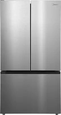 Midea - 36-in Wide Standard-Depth PLUS 32 cu. ft. French Door Refrigerator + Dual Icemaker + Extra-Large Capacity
