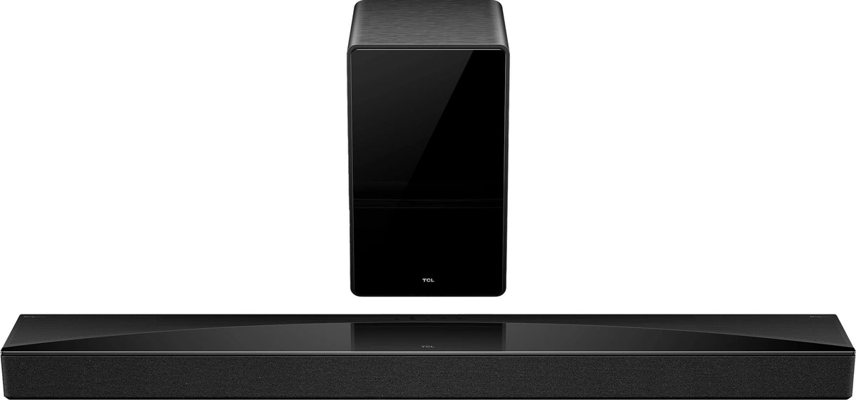 TCL - Q75H Q Class 5.1.2 Channel Soundbar with Dolby Atmos, Ray Danz Technology, and Wireless Subwoofer - Black