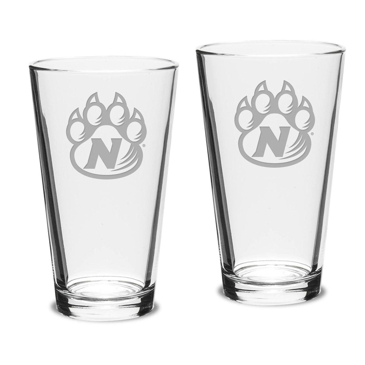 Jardine - Northwest Missouri State Bearcats 16oz. 2-Piece Classic Pub Glass Set - Multicolor
