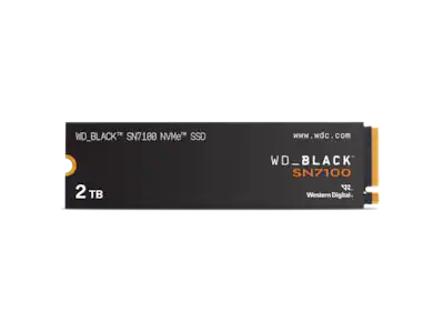 Western Digital - WD_BLACK SN7100 M.2 2280 2TB PCI-Express 4.0 x4 TLC 3D NAND Internal Solid State Drive (SSD) WDS200T4X0E
