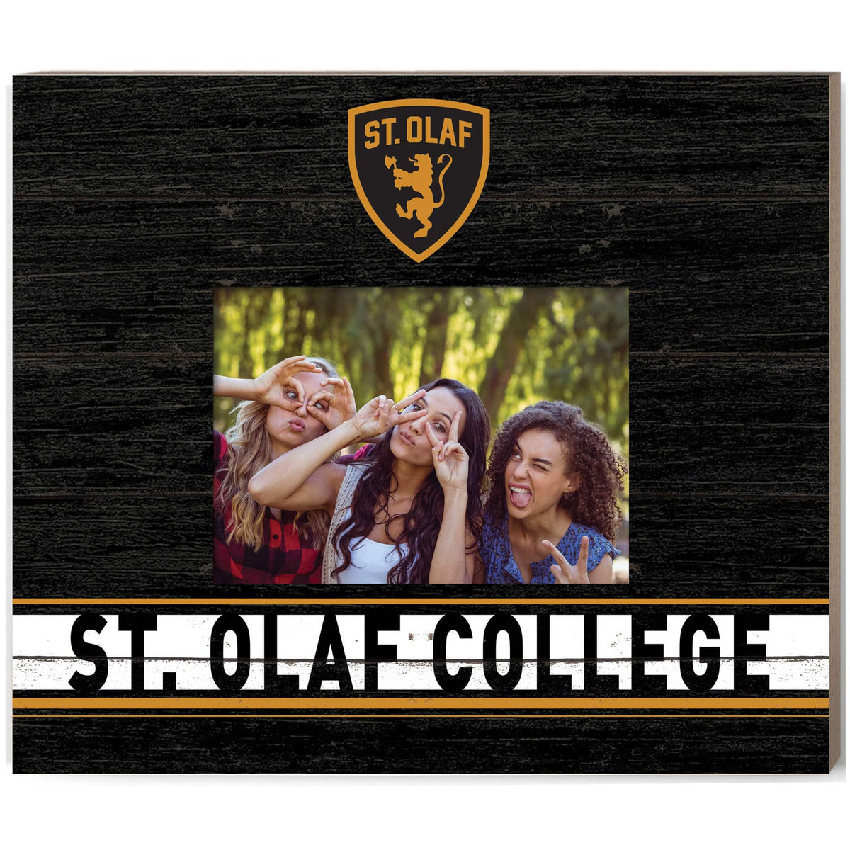Jardine - St. Olaf Oles 11'' x 13'' Team Spirit Scholastic Picture Frame - Black