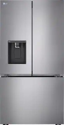 LG - 36-in Counter-Depth MAX 25.5 Cu. Ft. French Door Smart Refrigerator with Ice Plus