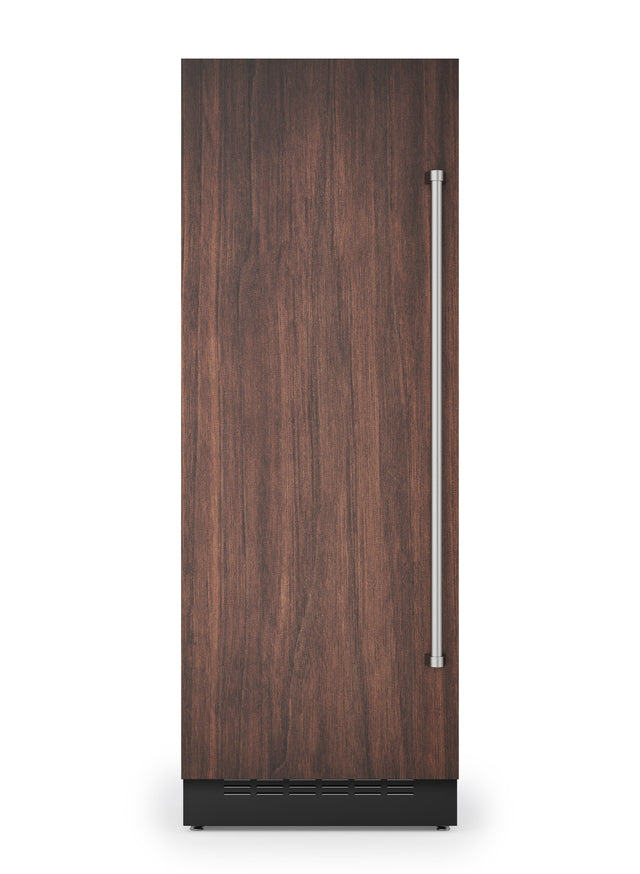 Front. Viking - 30 in. Wide 30"W VEIL Integrated Counter-Depth All Refrigerator-Custom Panel _LH - Panel Ready.