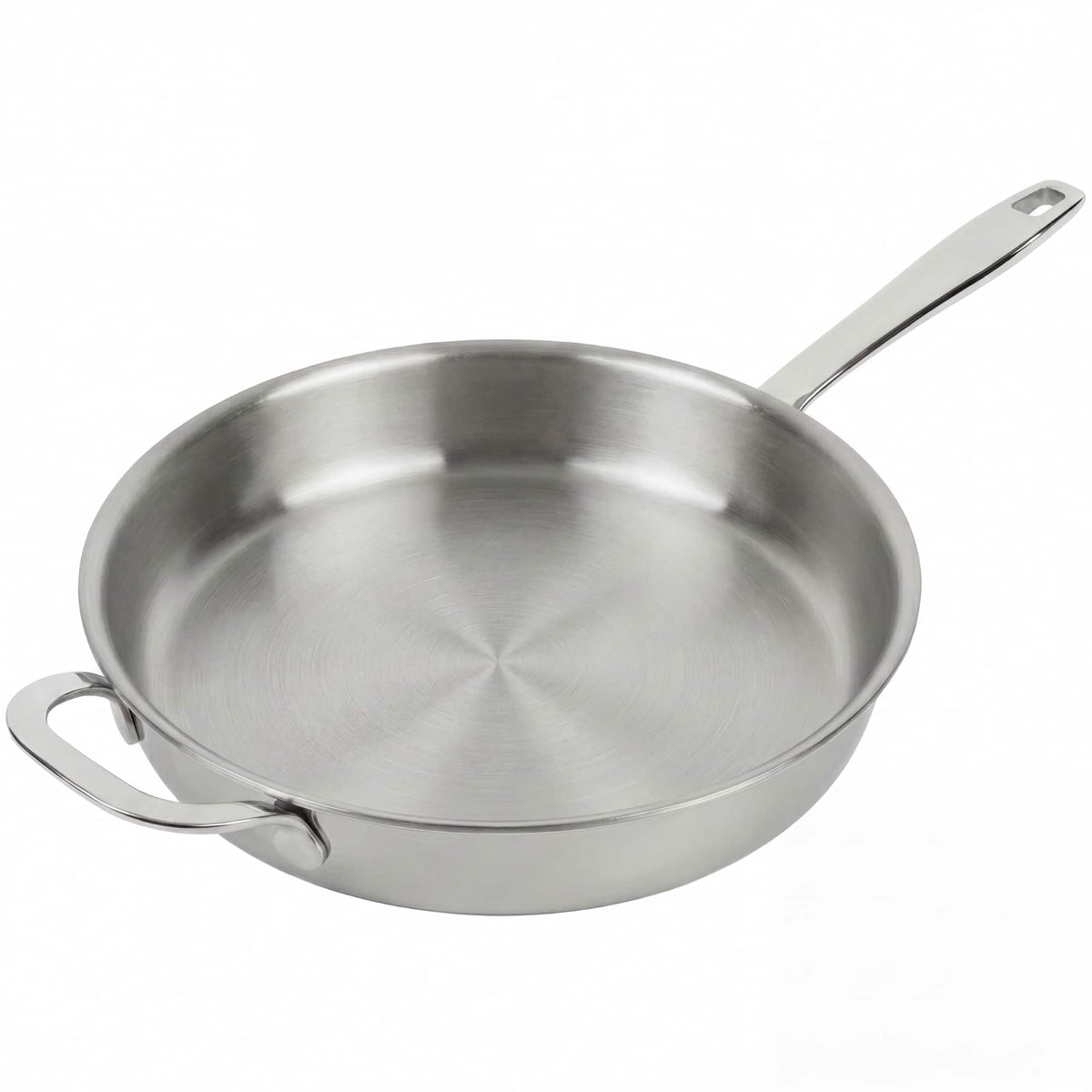Alva - Maestro 5-Ply Stainless Steel Frying Pan - Silver