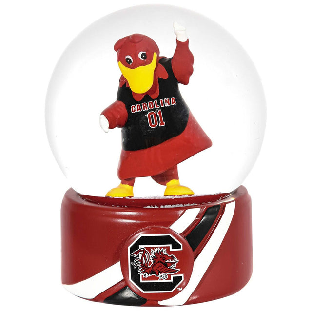 Front. Evergreen Enterprises - South Carolina Gamecocks 100mm Mascot Glass Water Globe - Multicolor.