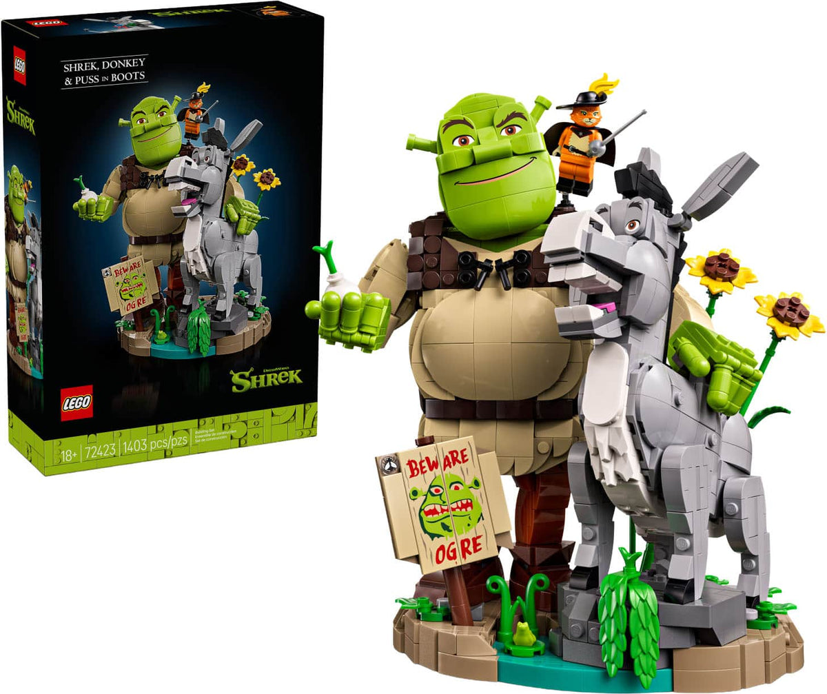 LEGO - Shrek: Shrek, Donkey & Puss in Boots 72423