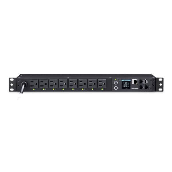 CyberPower - PDU81001 Switched Metered-by-Outlet PDUs - Black