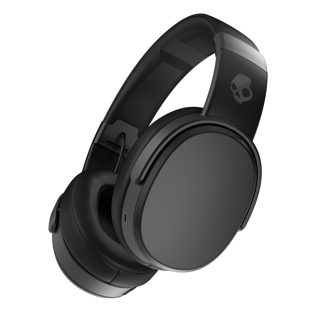 Front. Skullcandy - Crusher 3.0 Wireless Over-the-Ear Heaphones - Black.