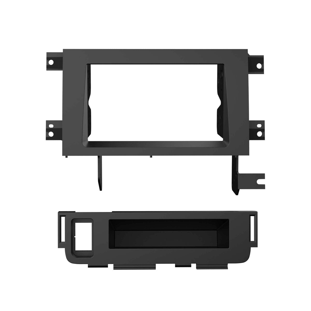Metra - Stereo Installation Kit for 2005-2014 Honda Ridgeline Vehicles - Matte Black