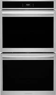 Frigidaire - Gallery 30" Built In Electric Total Convection Double Wall Oven with Stone-Baked Pizza