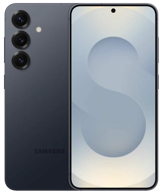 Front. Samsung - Samsung Galaxy S25 128GB S931U Unlocked - Blueblack - Blueblack.