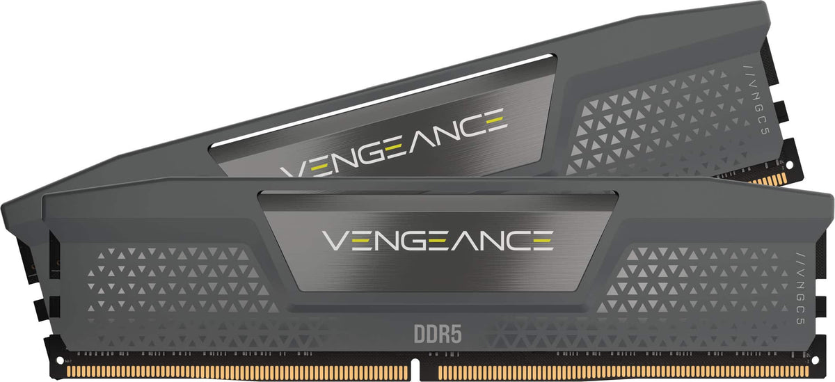 CORSAIR - VENGEANCE DDR5 16GB (2 x 8GB) DDR5 5200MHz CL40-40-40-77 1.25V Intel XMP & AMD EXPO - Gray