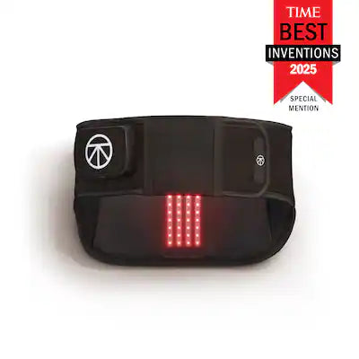 Therabody - ThermBack LED – 4-in-1 Back Wrap With Heat, Far infrared, Vibration and LED Light Therapies For Lower Back Pain Relief