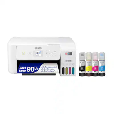 Epson - EcoTank ET-2800 Wireless All-in-One Supertank Inkjet Printer