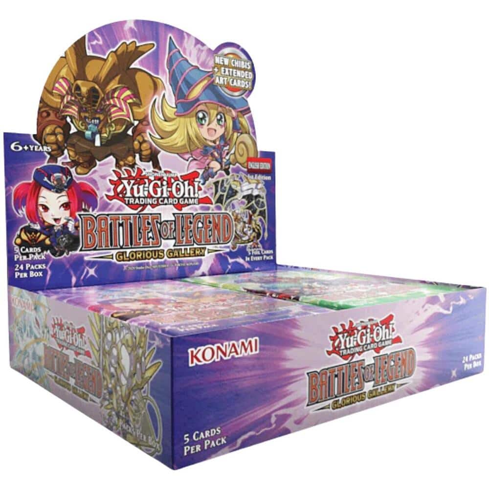 Konami - Yu-Gi-Oh - Battles of Legend Glorious Gallery 24-Pack Booster Box