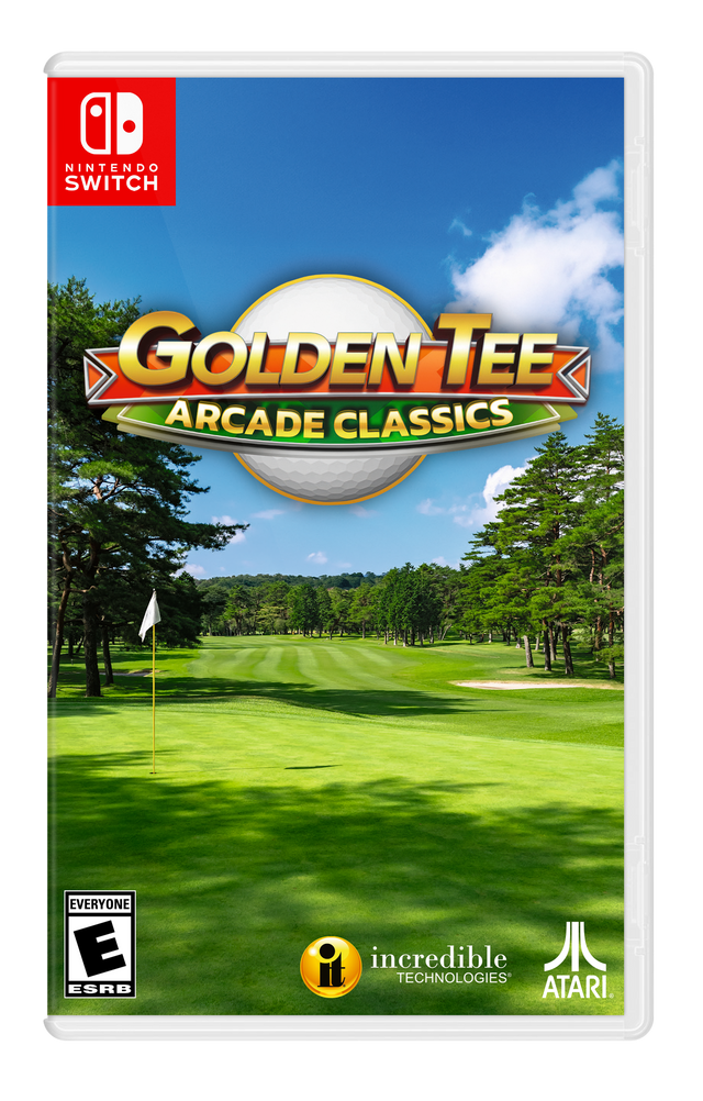 NINTENDO SWITCH GOLDEN TEE ARCADE CLASSICS EVERYONE E ESRB it incredible TECHNOLOGIES ATARI.