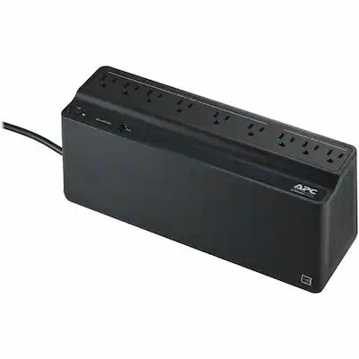 APC - Back-UPS, 900VA/480W, Tower/Wall Mount, 9 Outlets, LED Indicator, USB-A port