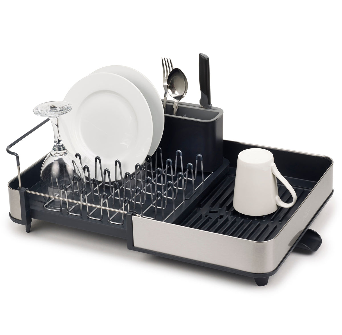 Joseph Joseph - Extend Steel Expandable Dish Rack - Gray