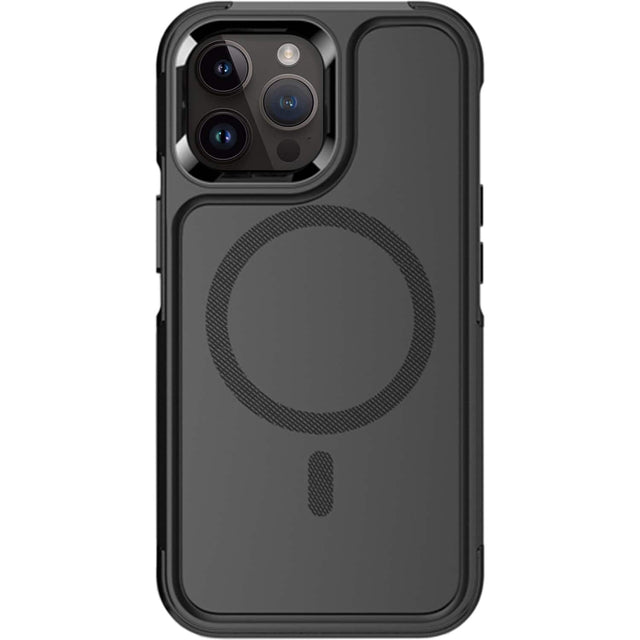 Front. SaharaCase - Armor Series Hard Shell Case for Apple iPhone 14 Pro Max - Black.