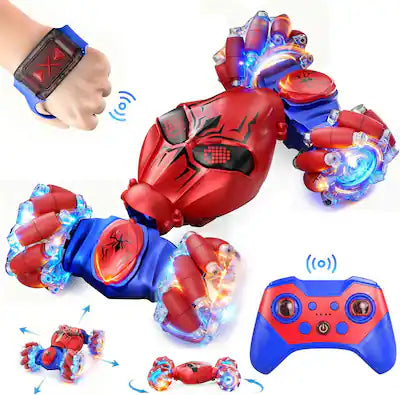 Veeniix - Gesture Sensing RC Stunt Car, 4WD Remote Control Spider Toy Car for Boys 8-12,Birthday Gift for Kids