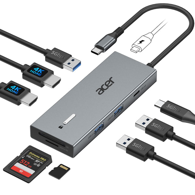5Gbps HDMI 4K HDMI 4K micro SD  
170HB Extreme PRO 512 GB  
Vhe mIm SD acer  
30 USe 3e  
USB 30 UISE  
5Gbps 5Gbps 5Gbps