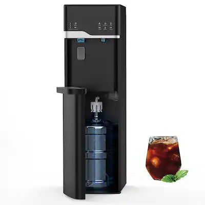 Parrot Uncle - 3-in-1 Water Dispenser with Ice Maker Bottom,Self Cleaning Bottom Loading for 5 Gallon Water