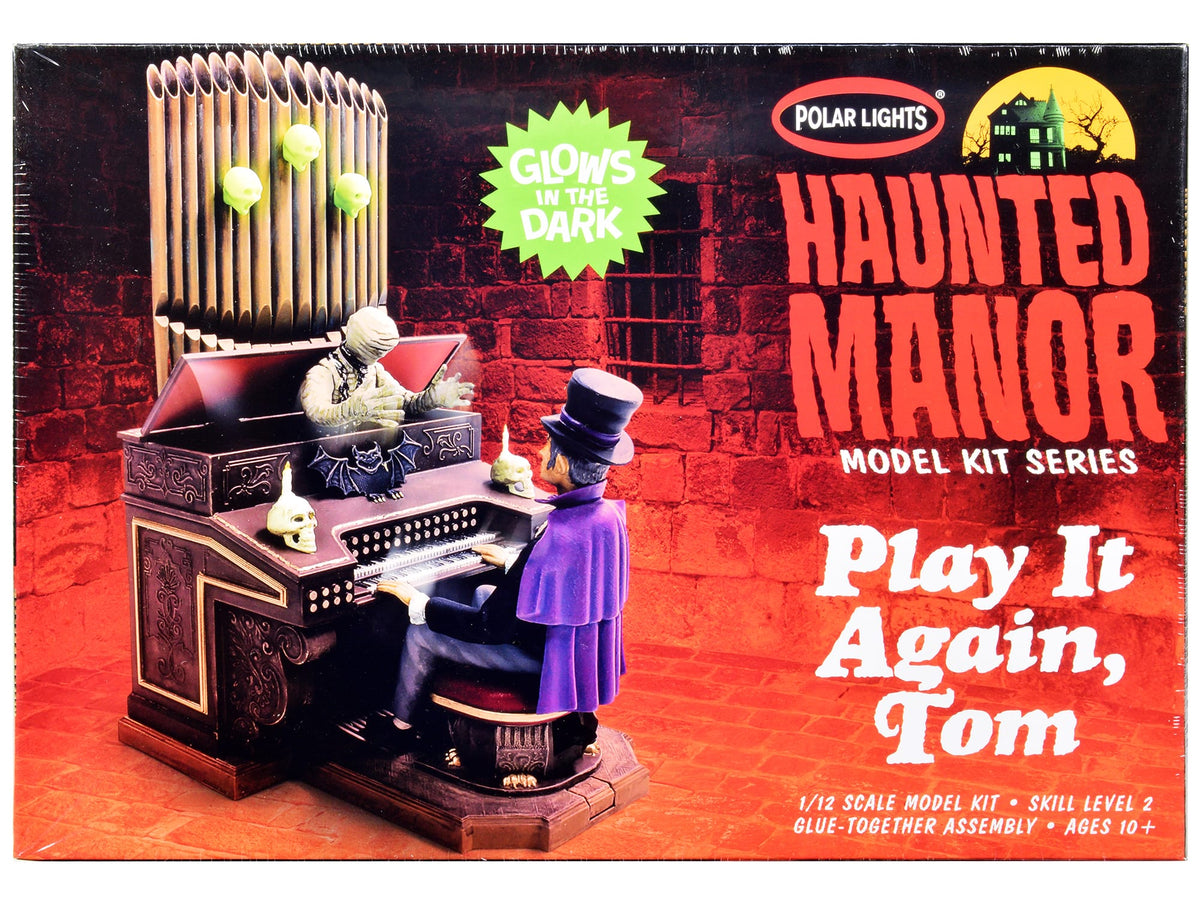 Skill 2 Model Kit Haunted Manor "Play it Again, Tom" Diorama Set 1/12 Scale Model by Polar Lights