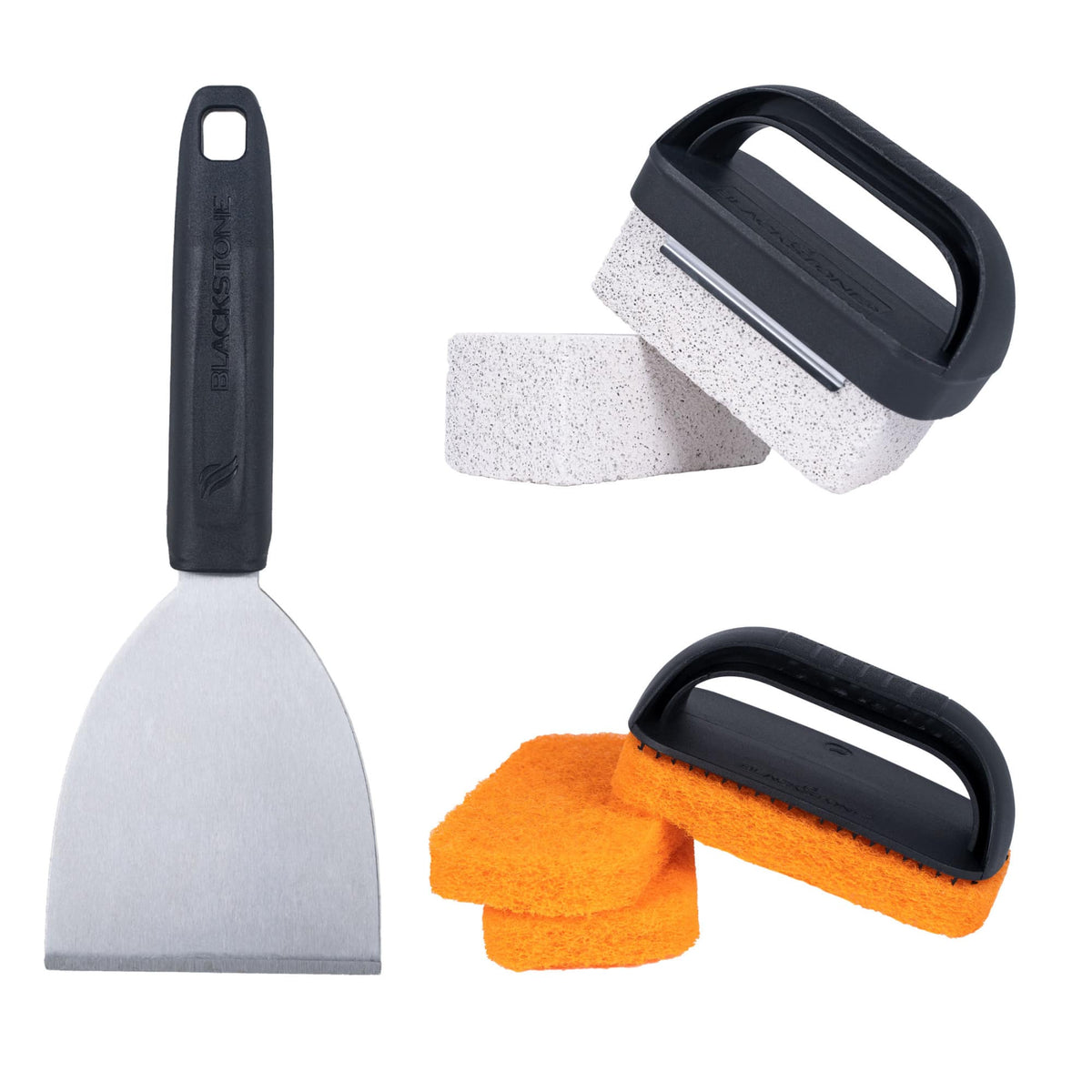 Blackstone - Griddle Essentials 8 Piece Cleaning Kit - Silver