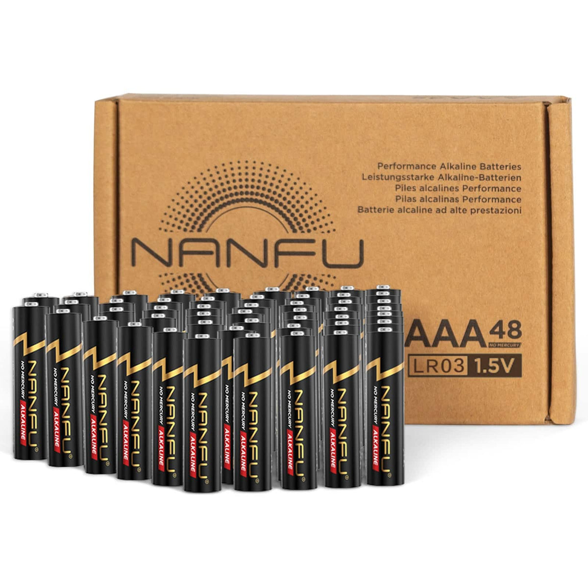 Nanfu - AAA Batteries , 48 Count per pack