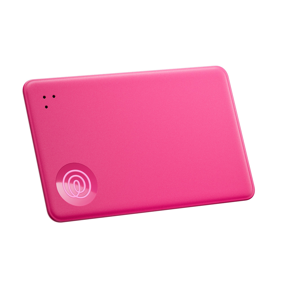 Tile by Life360 - Life360 Tile Slim Wallet Finder, Bluetooth Tracker & Item Locator for Luggage. iOS & Android Compatible. 1-Pack - Pink Punch