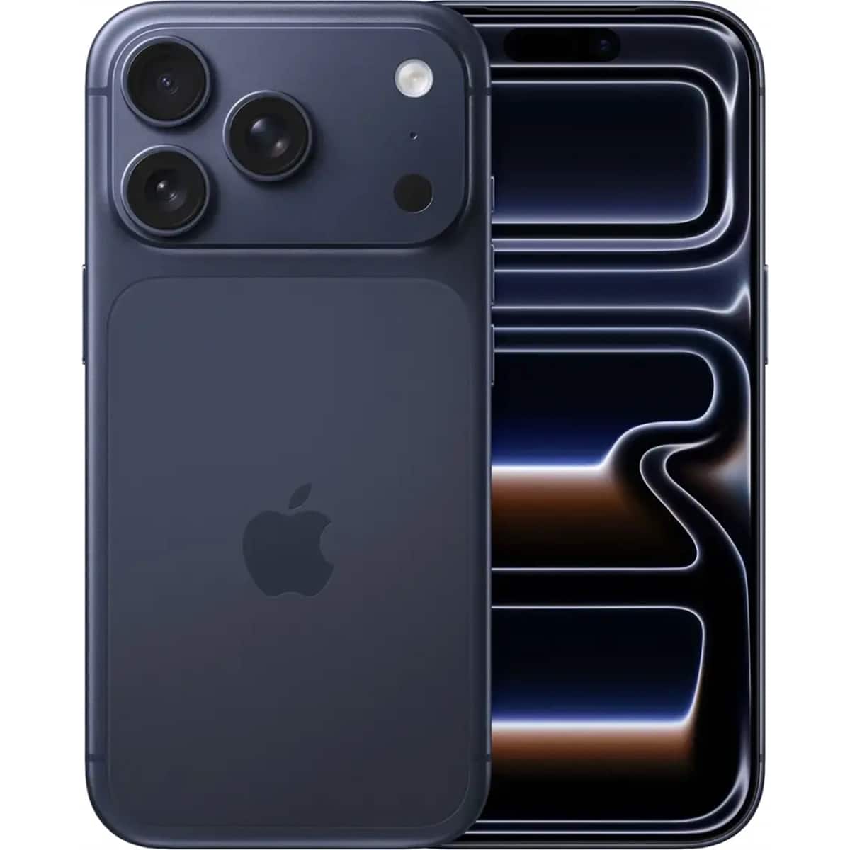 Apple - Refurbished Excellent - iPhone 17 Pro 256GB 6.3" 5G Fully Unlocked, Deep - Blue