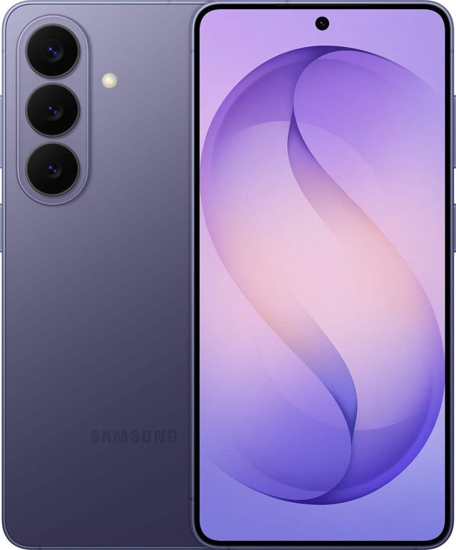 Front. Samsung - Galaxy S26 256GB - Cobalt Violet.