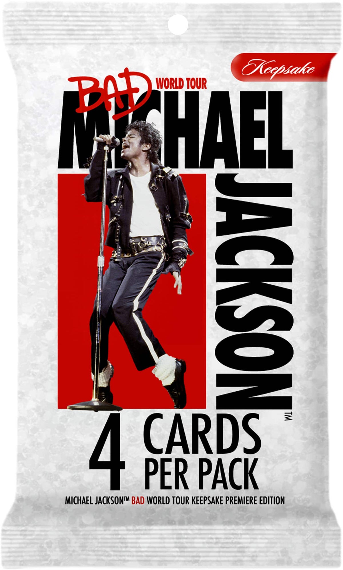 Michael Jackson Bad World Tour Keepsake Premiere Hanger Pack