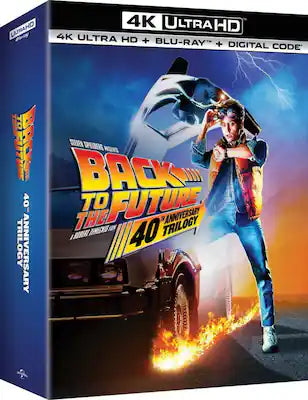 Back to the Future Trilogy: 40th Anniversary Edition   - 4K Blu-Ray