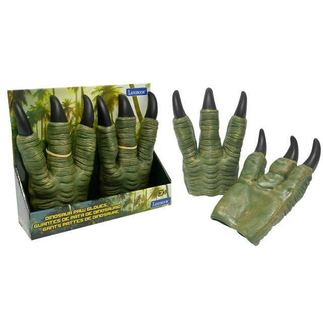 LEXIBOOK A GLOUES DINOSAURIO DINOSAUR DE DINOSAURE DE PATA DE GUANTES S PATTES GANTS 3 LEXTBOOK