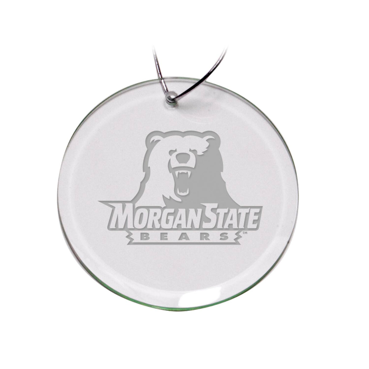 Jardine - Morgan State Bears 3'' Round Glass Ornament - Multicolor