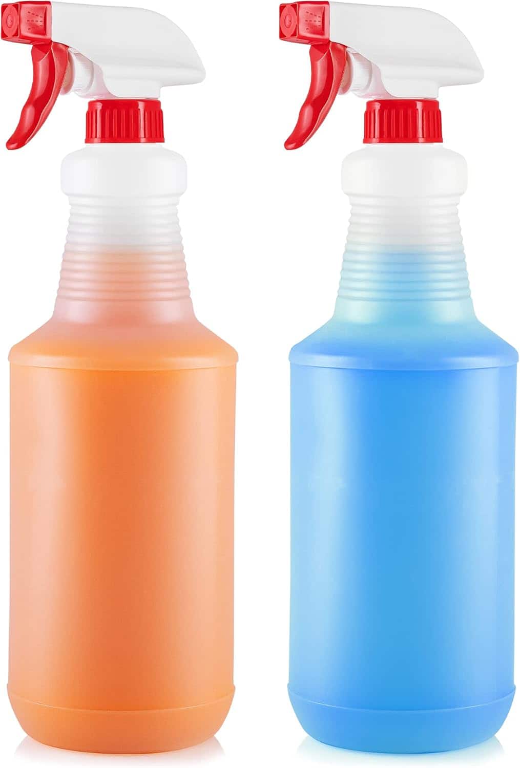 Zulay Kitchen - Zulay Home 32 oz Spray Bottle 2 Pack - Heavy Duty Cleaning Spray Bottles For Cleaning Solutions