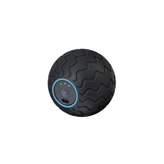 Front. Therabody - Therabody - WaveSolo - Vibrating Ball Roller For Pinpointed Muscle Relief - Black - Black.
