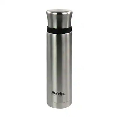 Mr. Coffee - 23oz Stainless Steel Thermal Travel Bottle