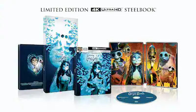 Tim Burton's The Corpse Bride (Limited Edition 4K Ultra HD Steelbook + Digital) [UHD]