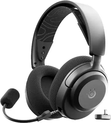 SteelSeries - Arctis Nova 3 Wireless Over-the-Ear Gaming Headset with 2.4Ghz/Bluetooth for PC, PS5/PS4, and Switch