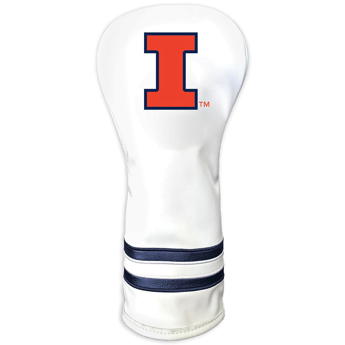 Team Golf - Illinois Fighting Illini Driver Headcover - White