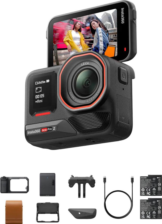 Insta360 LEICA  
2h59m  
00:05 Rec  
ASPH C SUPER  
wtreaComom  
47:26/13 E1/9 SUMMAR  
RIT A  
Ace Pro 2  
Insta360  
Insta360  
Insta360  
I 7 5 UK  
cn C E FC  
DO DF  
insta60  
C - 5 7 5  
CE UK CA FC 5